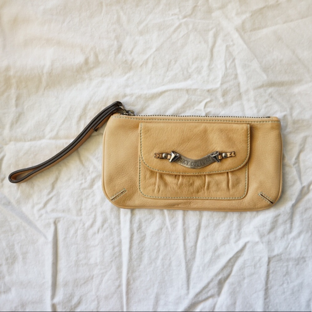 Juicy Couture Leather Wristlet